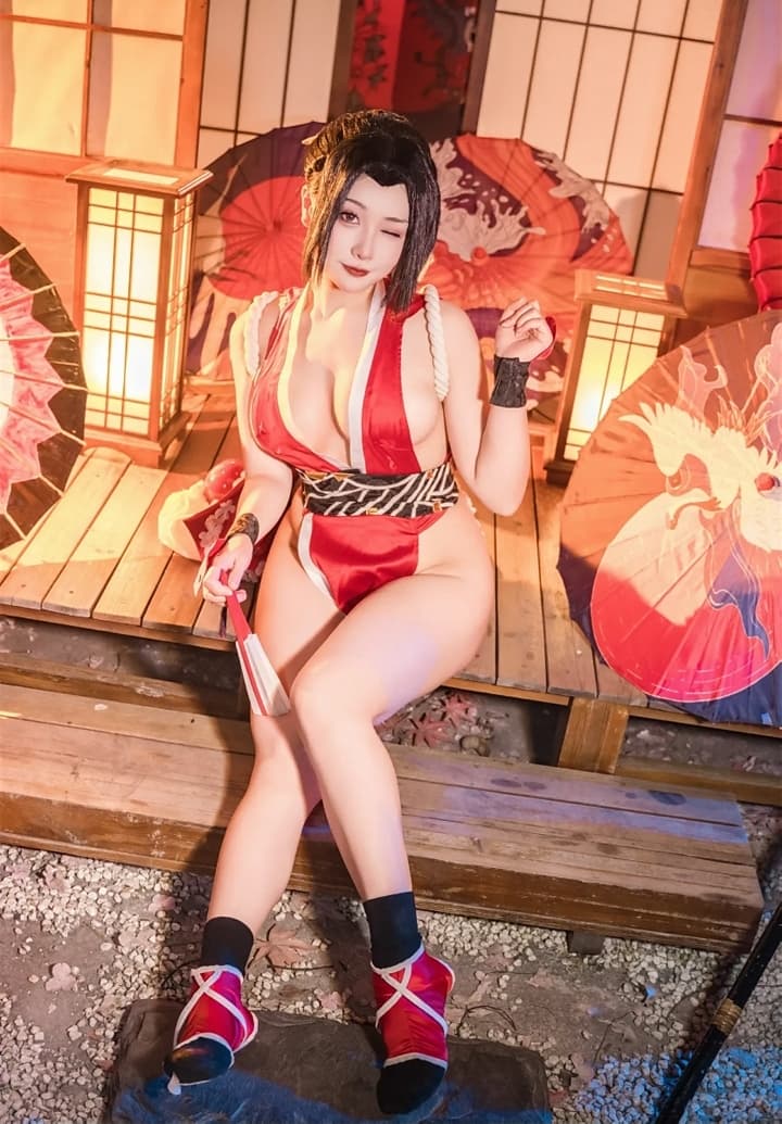 三刀刀miido – 不知火舞 女忍者 [15P]|图集秀