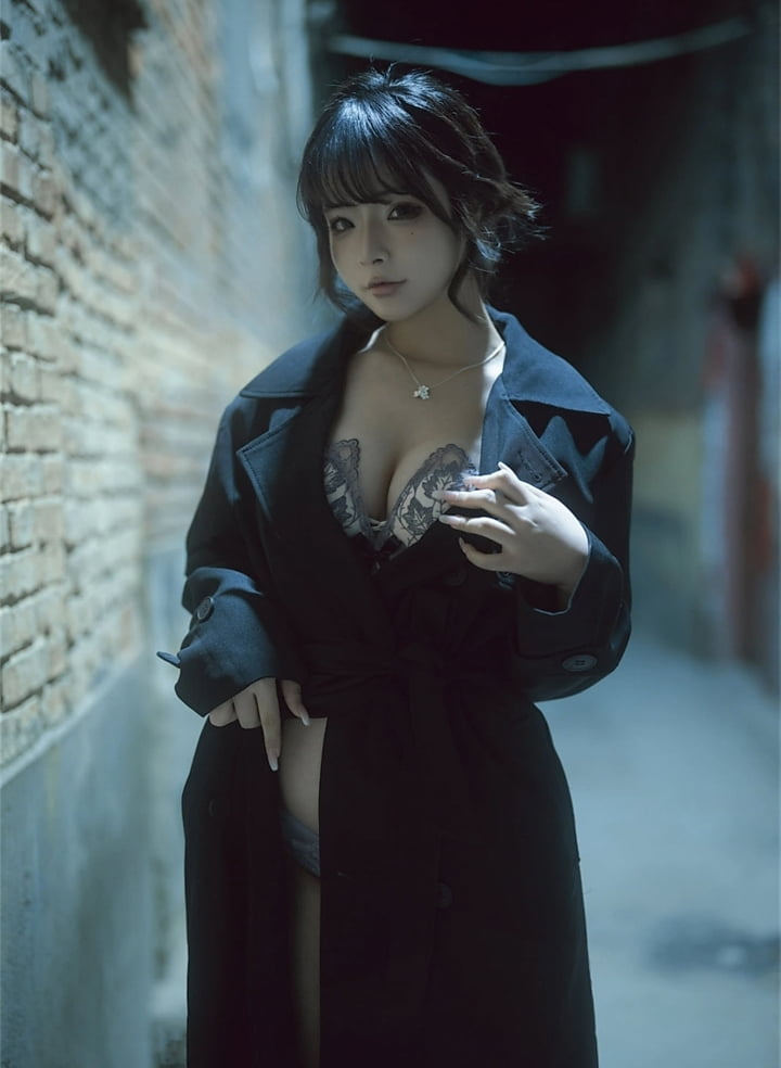yuuhui玉汇 (Kokuhui) – 暗巷 [129P]|图集秀